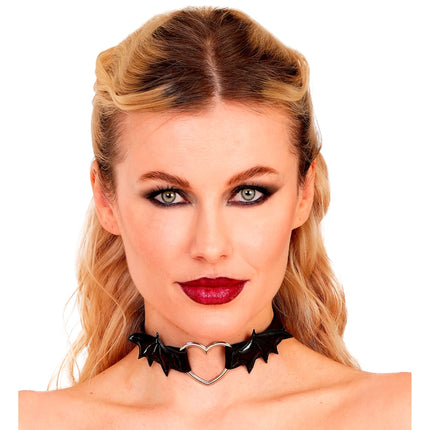 Halloween-Halsband mit Fledermaus