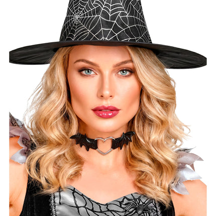 Halloween-Halsband mit Fledermaus