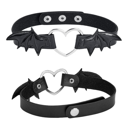Halloween-Halsband mit Fledermaus