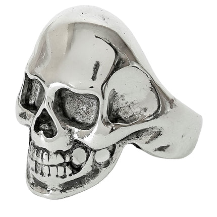 Halloween-Ring mit glänzendem Totenkopf