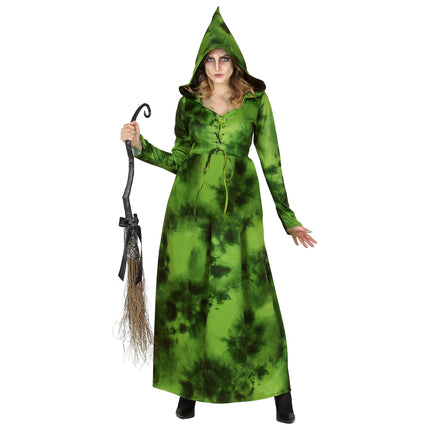 Halloween Kleid Grüne Waldhexe