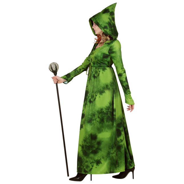 Halloween Kleid Grüne Waldhexe