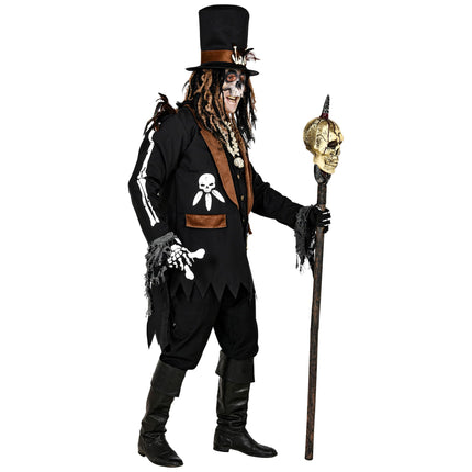 Halloween Kostüm Männer Voodoo 3-teilig