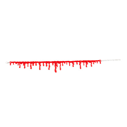 Halloween Halskette Blutstropfen