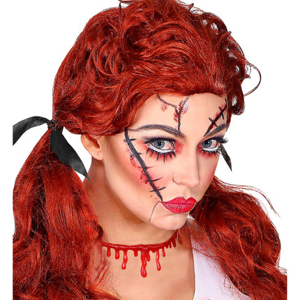 Halloween Halskette Blutstropfen
