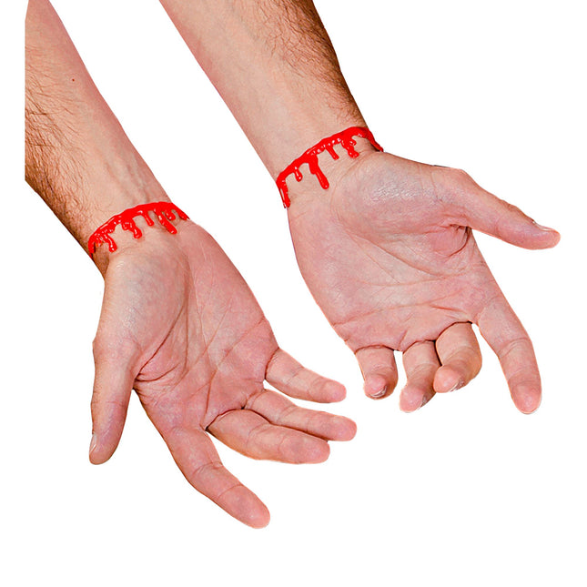Halloween Armband Roter Schleim