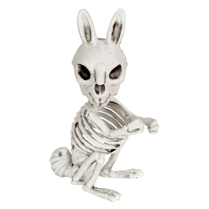 Halloween Skelett Kaninchen 16cm