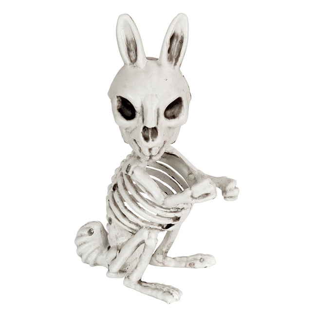 Halloween Skelett Kaninchen 16cm
