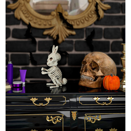 Halloween Skelett Kaninchen 16cm