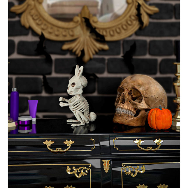 Halloween Skelett Kaninchen 16cm