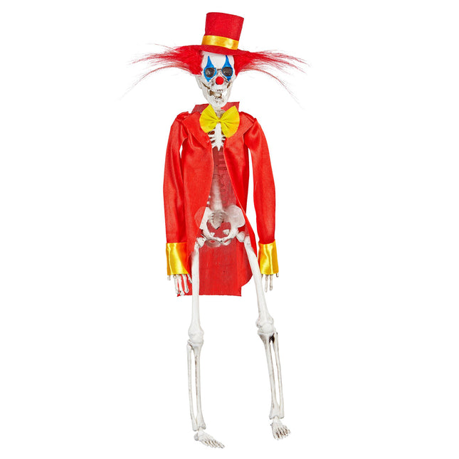 Halloween Skelett Clown 40cm