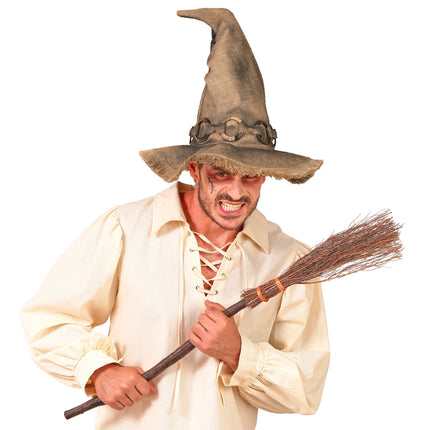 Halloween-Hexenhut, braun