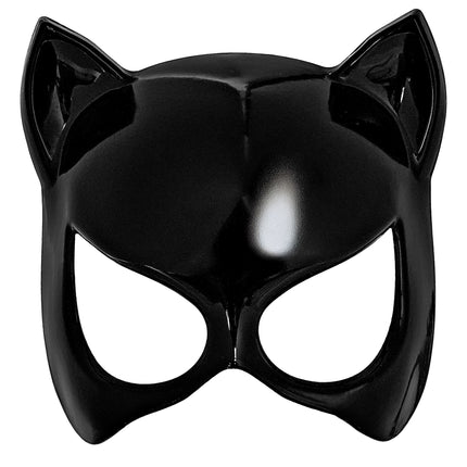 Halloween-Maske „Schwarze Katze“