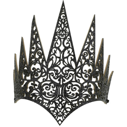 Halloween-Krone, schwarz