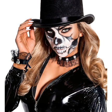 Halloween-Schmuckset: Choker und Armband