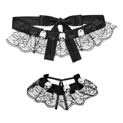 Halloween-Schmuckset: Choker und Armband