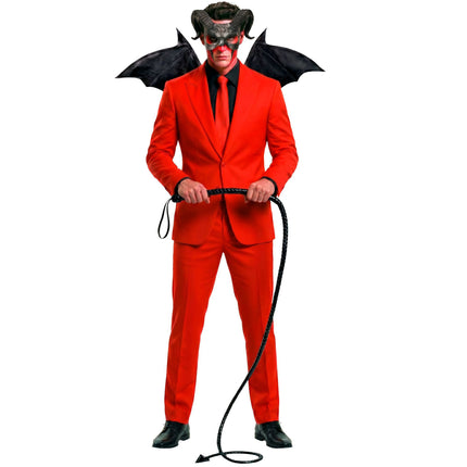 Halloween-Peitsche „Schwarzer Teufel“, 1,8 m
