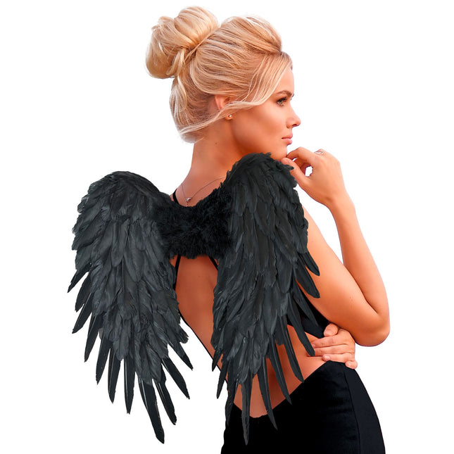 Black Wings Federn 50cm