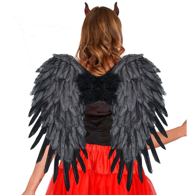 Black Wings Federn 50cm