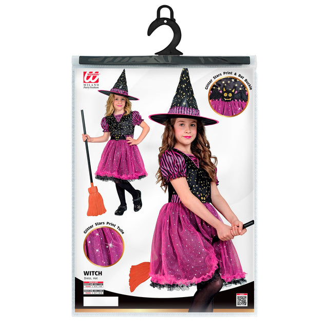 Halloween Kostüm Kind Hexe 2 Stück