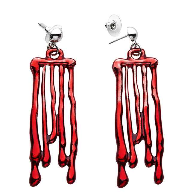 Halloween Ohrringe Rotes Blut