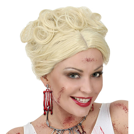 Halloween Ohrringe Rotes Blut