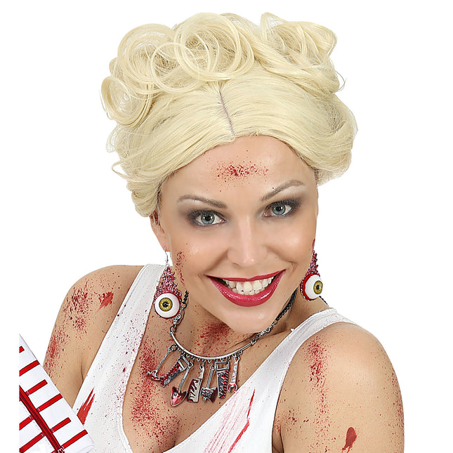 Halloween Ohrringe Augapfel