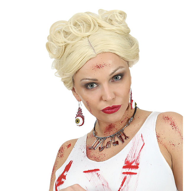 Halloween Ohrringe Augapfel