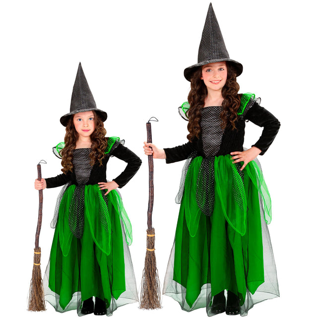 Halloween Kostüm Grün Kind