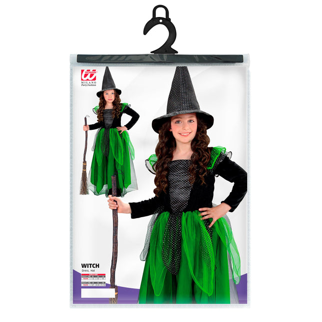 Halloween Kostüm Grün Kind