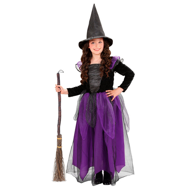 Halloween Kostüm Lila Kind