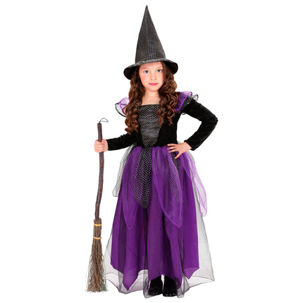 Halloween Kostüm Lila Kind