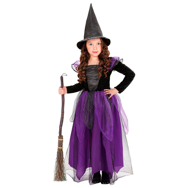 Halloween Kostüm Lila Kind