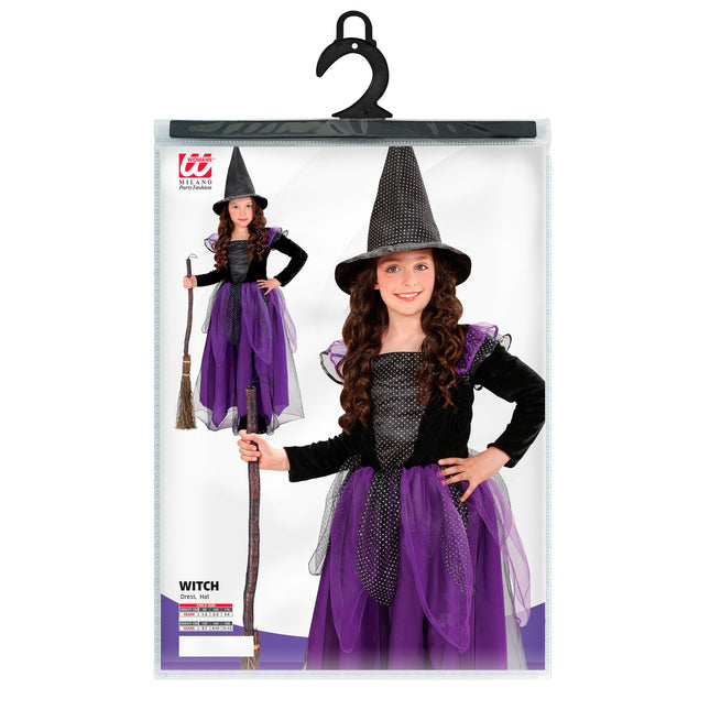 Halloween Kostüm Lila Kind