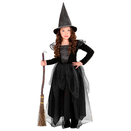Halloween Kostüm Schwarz Kind
