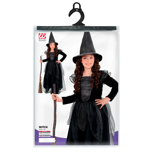 Halloween Kostüm Schwarz Kind