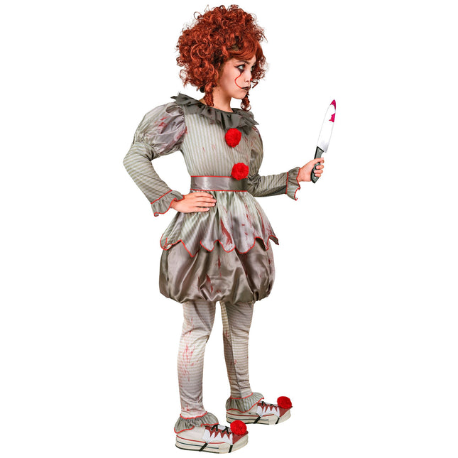 Halloween Kostüm Mädchen Pop Clown