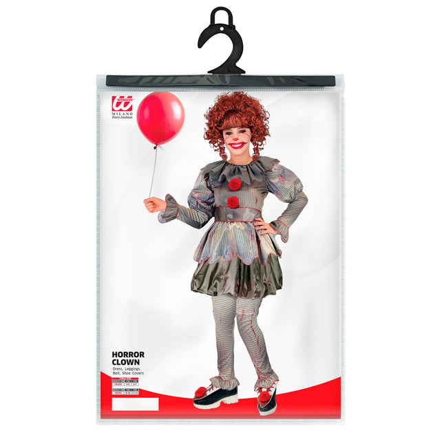 Halloween Kostüm Mädchen Pop Clown