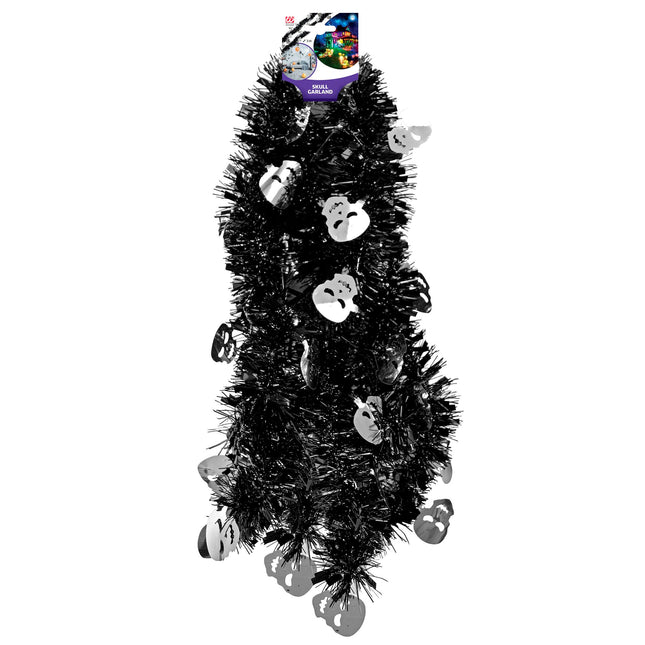Halloween Girlande Totenkopf 3m