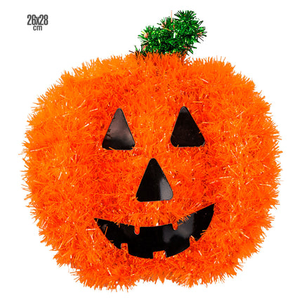 Halloween Wanddekoration Kürbis 28cm