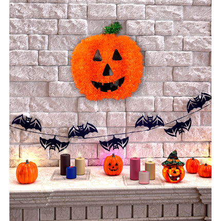 Halloween Wanddekoration Kürbis 28cm
