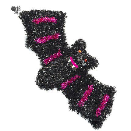 Halloween Wanddekoration Fledermaus 46cm