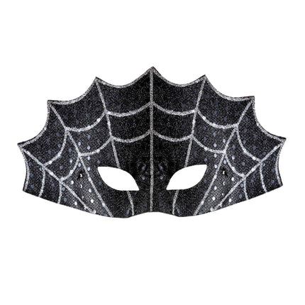 Halloween Maske Spinnennetz