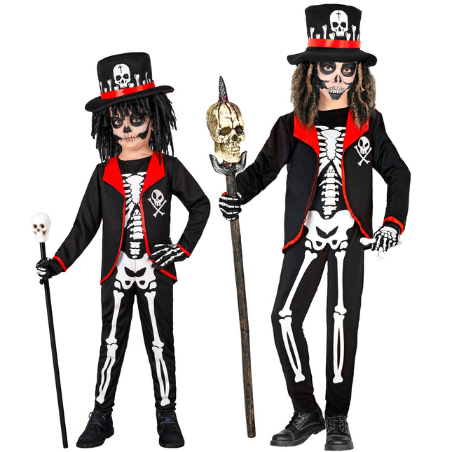 Halloween Kostüm Kind Priester Voodoo