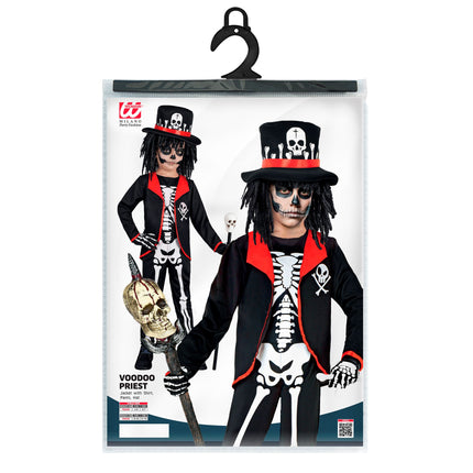 Halloween Kostüm Kind Priester Voodoo