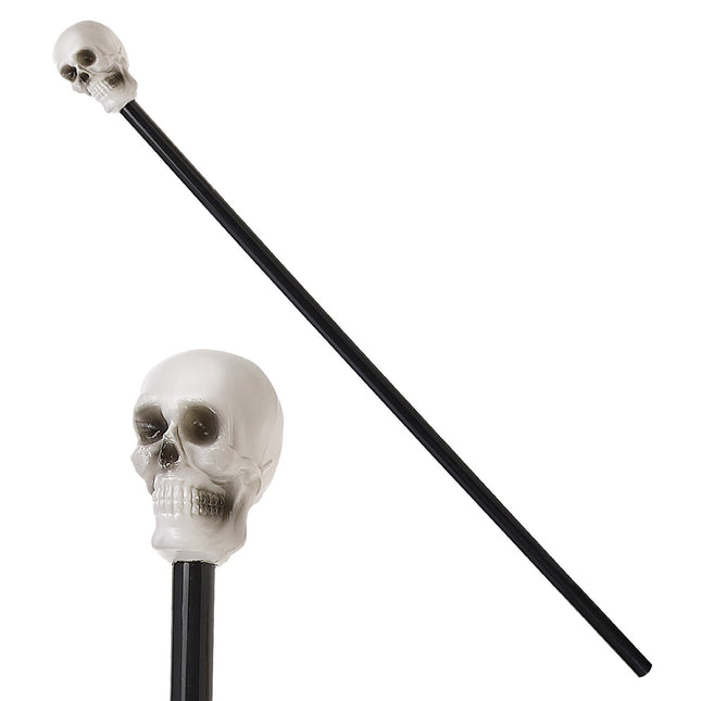 Halloween Stab-Totenkopf