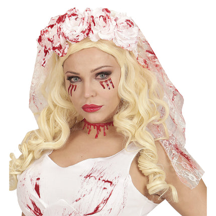 Halloween Schleier Blut
