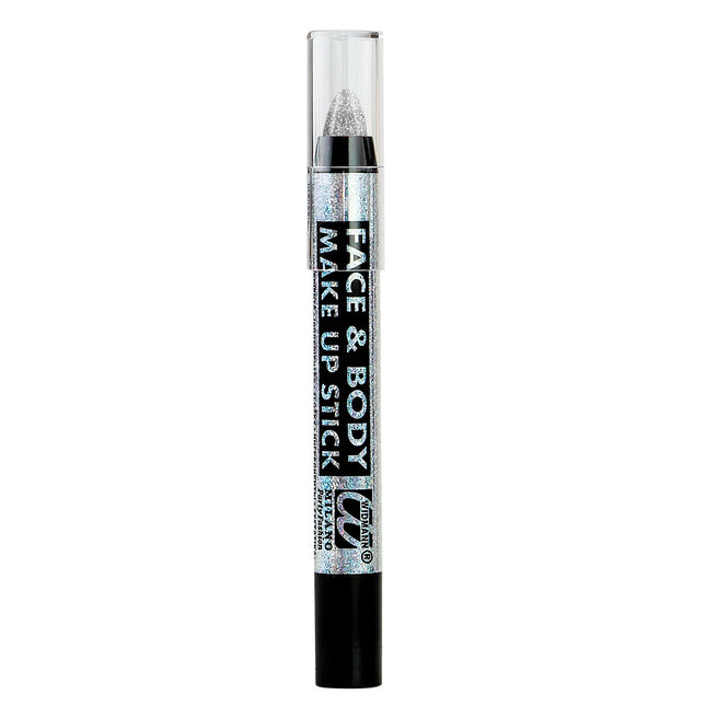 Silberner Make-up Stick Glitter