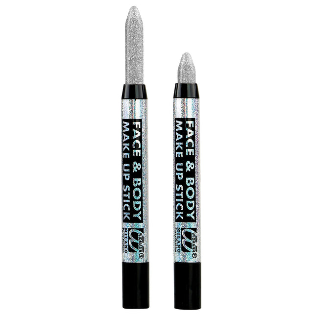 Silberner Make-up Stick Glitter