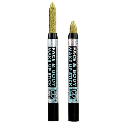 Gold Make-up Stick Glitter